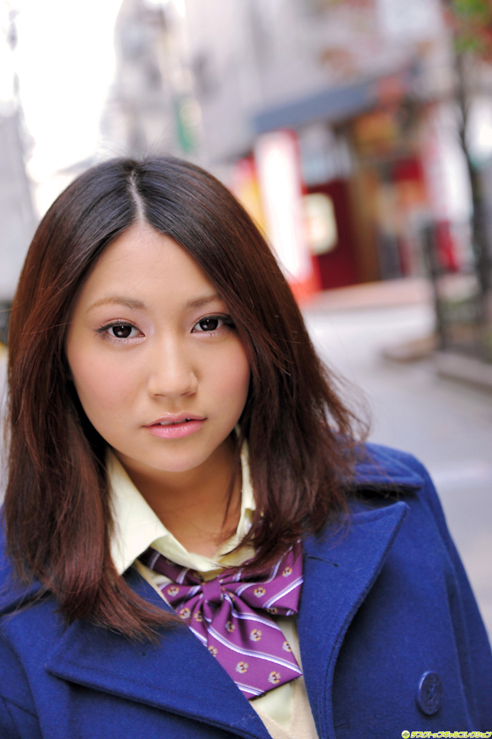 No.913 Aoi Kimura 木村葵「制服の中がマル見え！！清純系が誘惑」